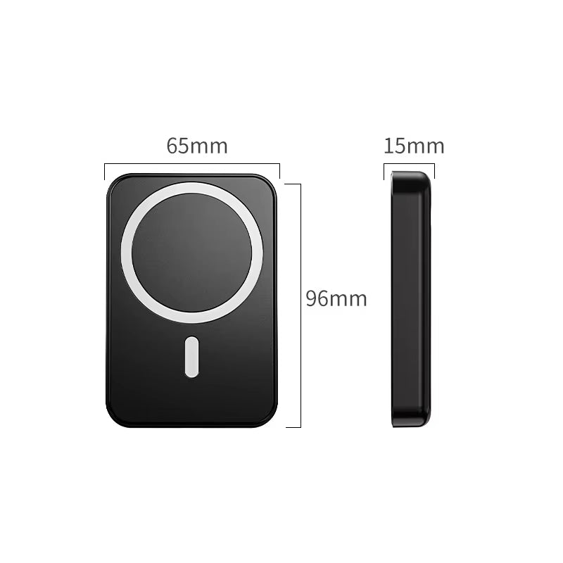 10000Mah Power Bank Magnetic Wireless Charger Powerbank with Stand for Magsafe Iphone 17 16 Samsung Huawei Xiaomi Mini Poverbank