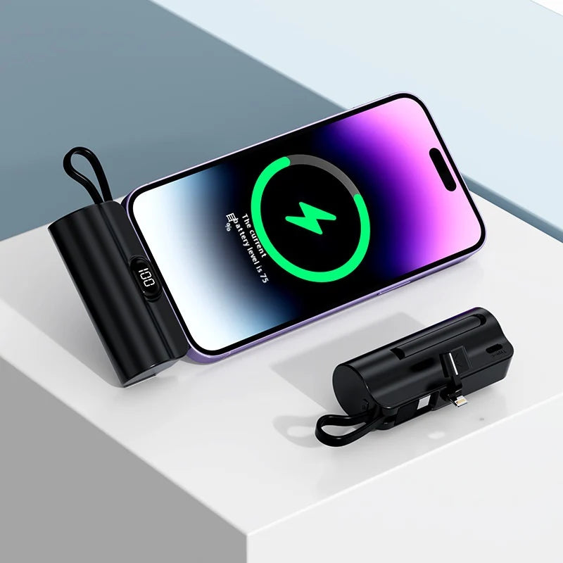 5000Mah Compact Portable Power Bank