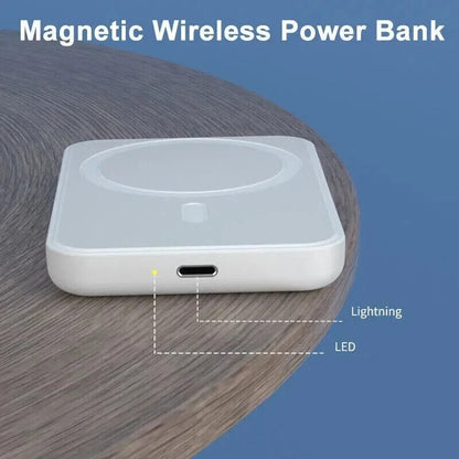 10000Mah Power Bank Magnetic Pack Wireless Charger for Iphone 17/16/15/14/13
