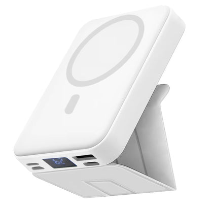 Power Bank Magnetic Portable Wireless Fastcharger 10000Mah Type - C Cable Leddisplay 22.5W PD Fast Charging Lightingmag-Safe Battery Pack for Iphone15 14 13 12 Mini Pro Pro Max Devices Digital