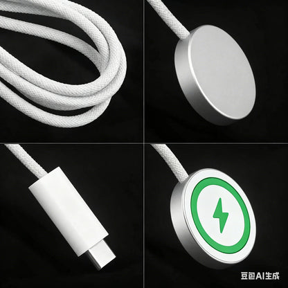 USB C Charger Cord Compatible for Apple Watch Magnetic Watch Charging Cable Compatible for Watch Series 10 9 8 7 6 Fast Charging