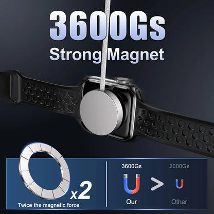 USB C Charger Cord Compatible for Apple Watch Magnetic Watch Charging Cable Compatible for Watch Series 10 9 8 7 6 Fast Charging