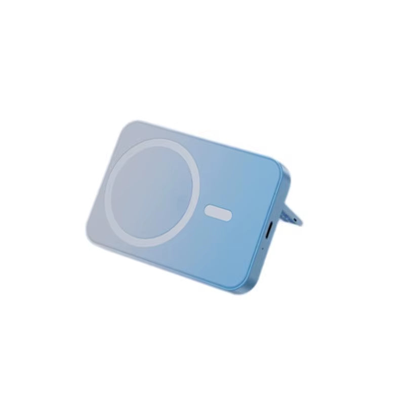 10000Mah Power Bank Magnetic Wireless Charger Powerbank with Stand for Magsafe Iphone 17 16 Samsung Huawei Xiaomi Mini Poverbank