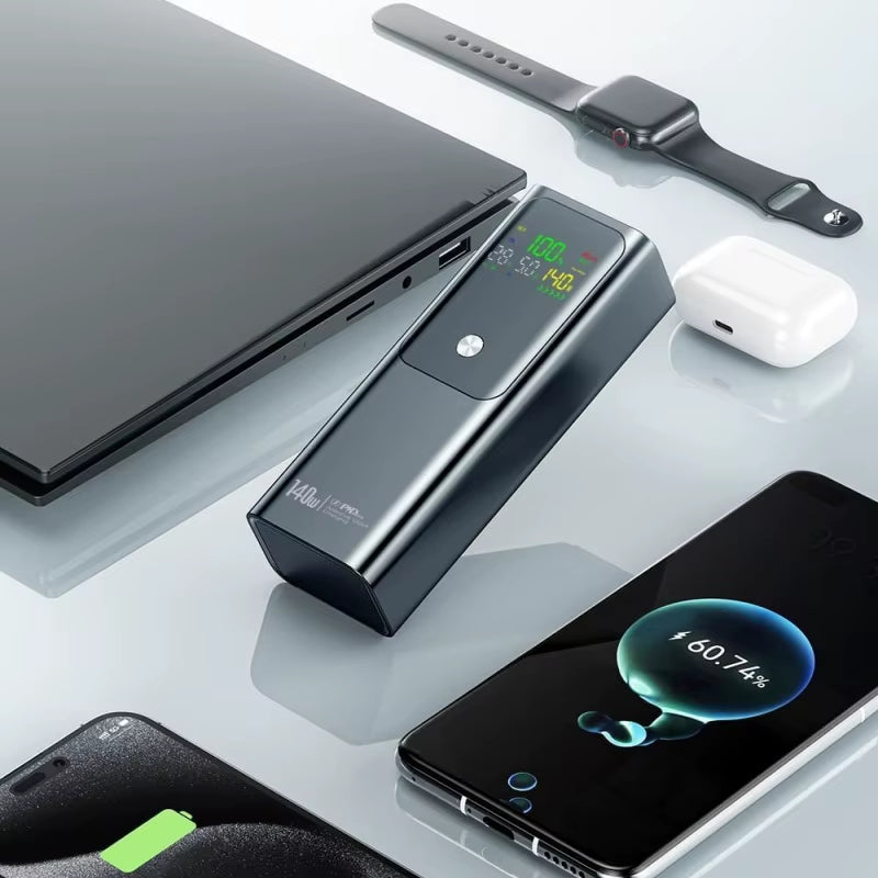 Portable Computer Charger, 100W High Power Mobile Power Bank, 20000Mah Mobile Power Bank, USB Output Fast Charging