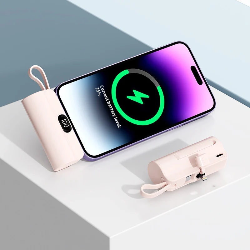 5000Mah Compact Portable Power Bank