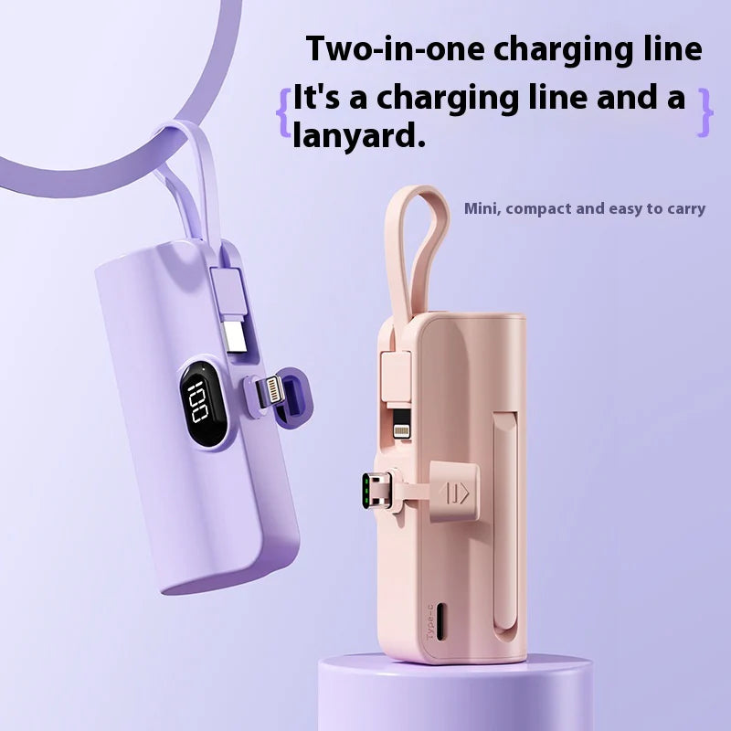 5000Mah Compact Portable Power Bank