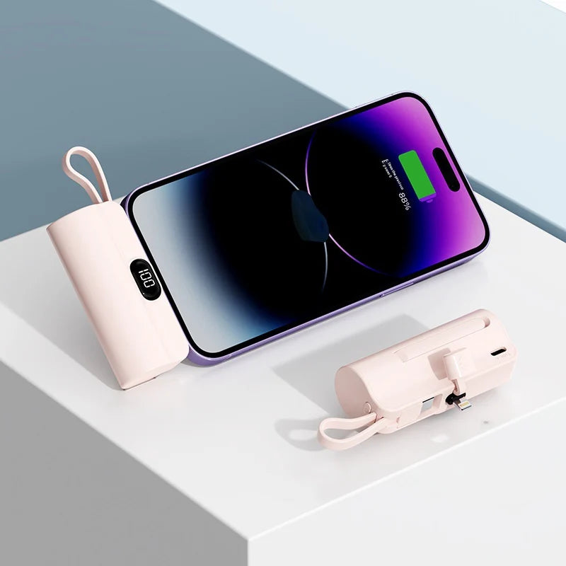 5000Mah Compact Portable Power Bank