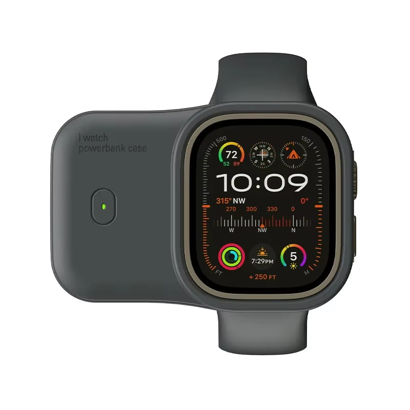 Wireless Power Bank for Apple Watch 41 44Mm 45Mm 46Mm Portable Charger for Apple Watch Ultra 49Mm Wristband Magnetic Power Bank