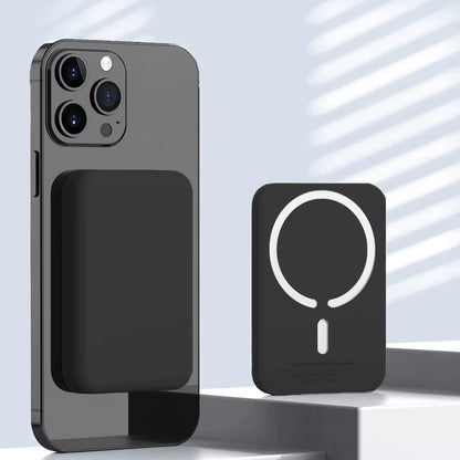 Magnetic Powerbank for Apple External Battery Portable Wireless Power Bank Charger for Magsafe Iphone Spare Battery
